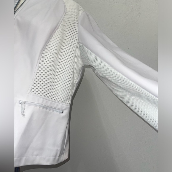 NWOT Tribal vegan bone leather mesh accents jacket - Picture 6 of 11